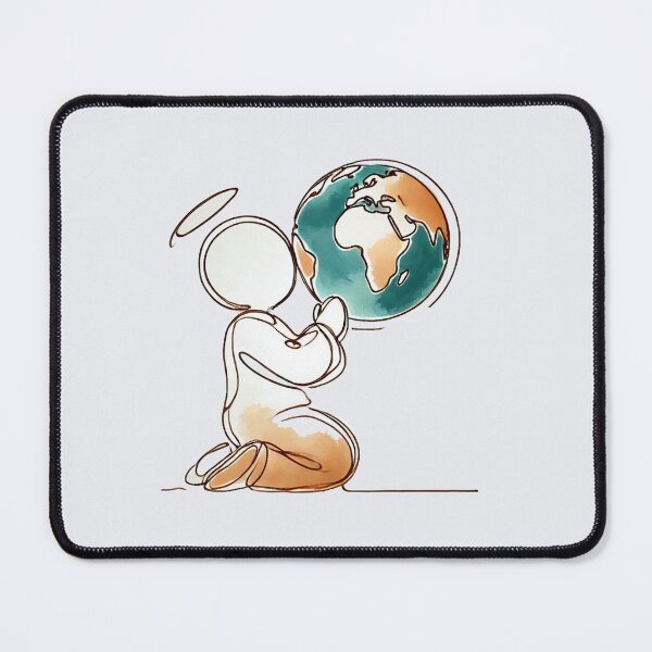 Item preview, Design of a Prayer for World Peace: A Moving Spiritual Artwork, designed and sold by PaintMeWorld.