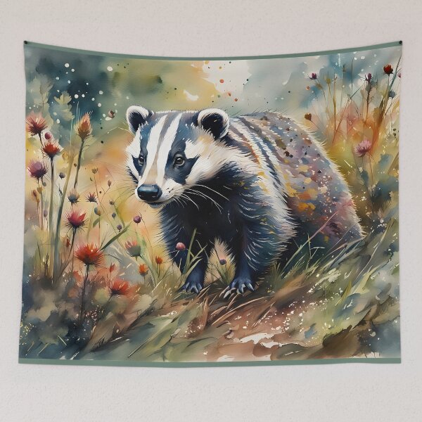 Item preview, Badger - Great British Wildlife designed and sold by Country-Artist.