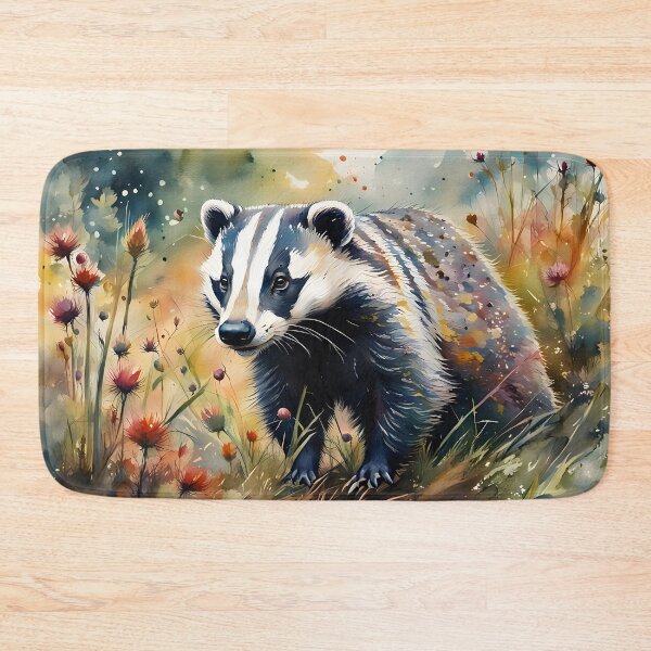 Item preview, Badger - Great British Wildlife designed and sold by Country-Artist.