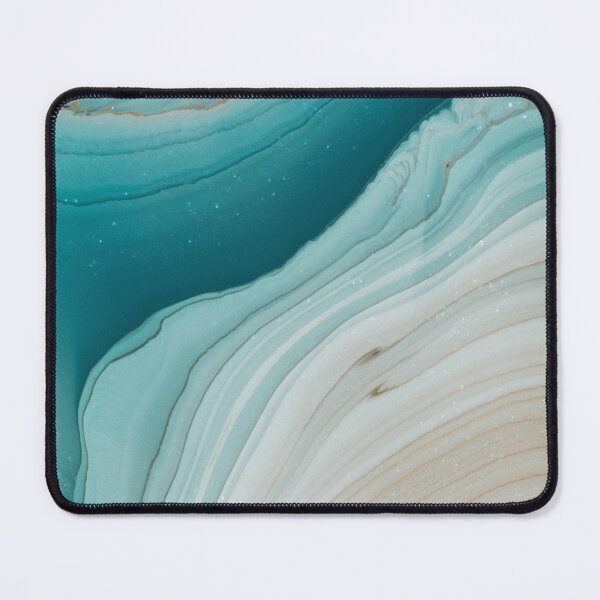 Item preview, Oceanic Marble Waves: Serene Aquatic Elegance designed and sold by Lelum senadeera.