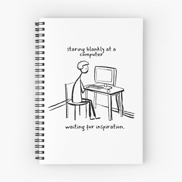 Item preview, Staring Blankly at a computer designed and sold by Crush-Vogue.