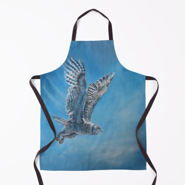 Item preview, Milky Eagle Owl flying through the sky designed and sold by LittleLiz.