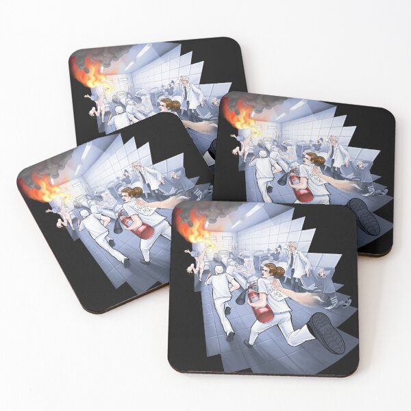 Item preview, Doctors and patients in psychiatric clinic  designed and sold by Ekaterina Glazkova.