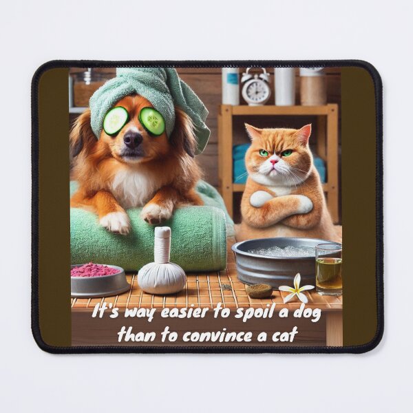 Item preview, Dog Spa vs. Cat Attitude designed and sold by joejiing.