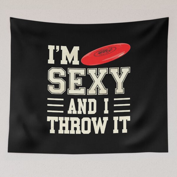 Item preview, Funny Frisbee Pun for Sports Fans Throwing LMFAO designed and sold by w1ckerman.