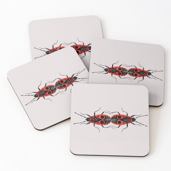 Item preview, Red firebugs designed and sold by coloursforkids.