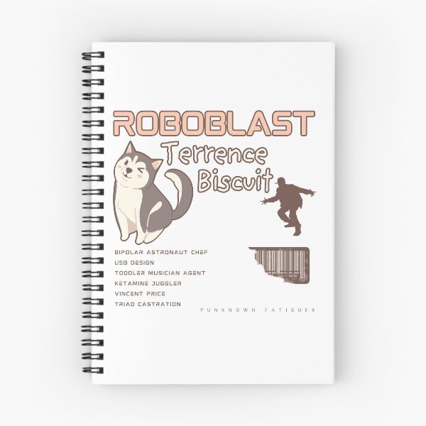 Item preview, Roboblast’s Terrence Biscuit and His Many Talents designed and sold by UNK-Fatigues.