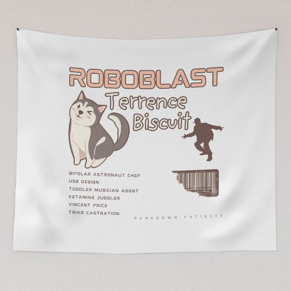 Item preview, Roboblast’s Terrence Biscuit and His Many Talents designed and sold by UNK-Fatigues.