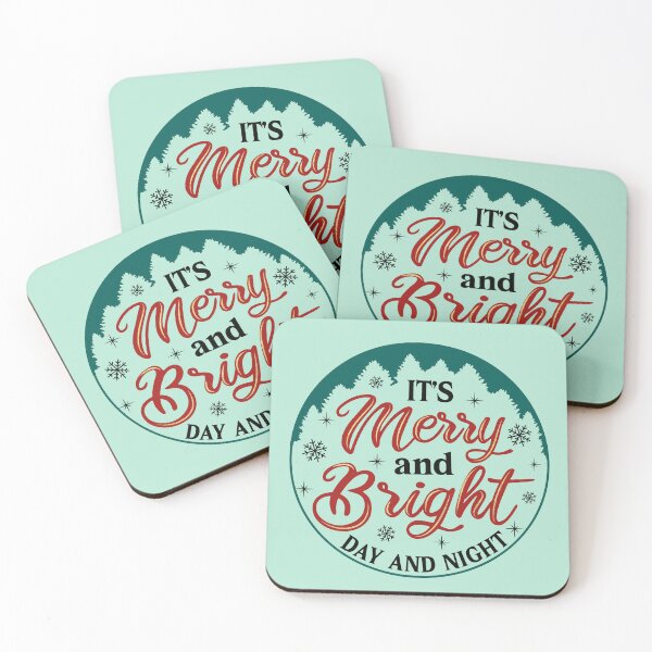 Item preview, It's Merry and Bright Dat and Night designed and sold by ChemicalXShop.