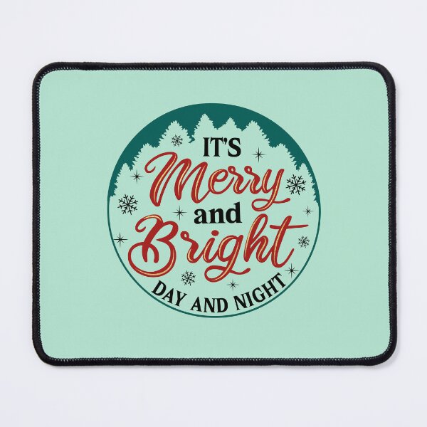 Item preview, It's Merry and Bright Dat and Night designed and sold by ChemicalXShop.
