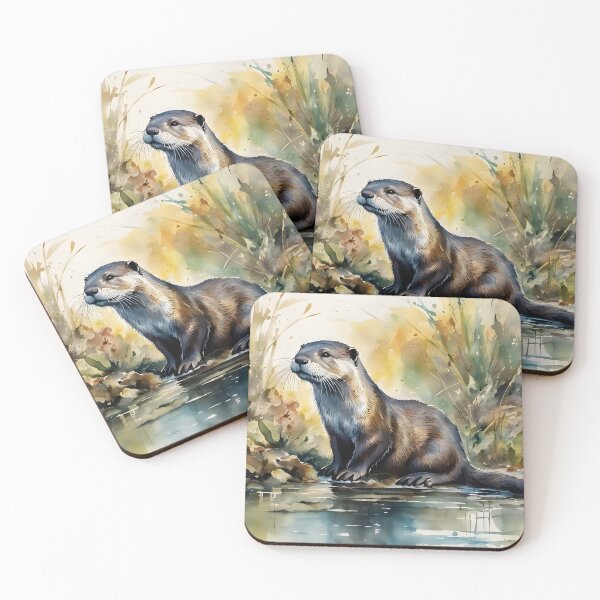 Item preview, Otter - Great British Wildlife designed and sold by Country-Artist.