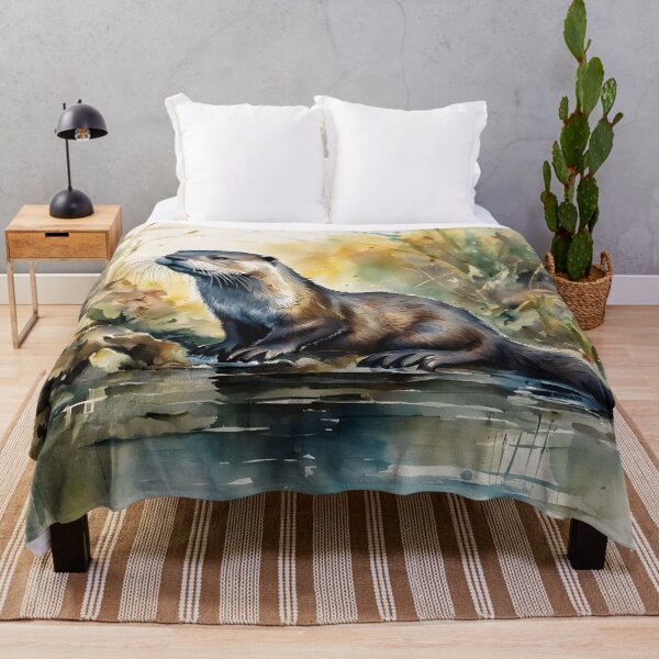 Item preview, Otter - Great British Wildlife designed and sold by Country-Artist.