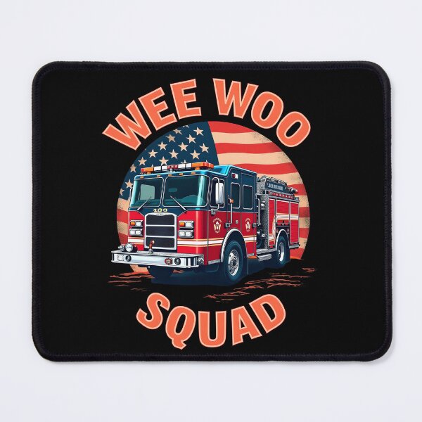 Item preview, Wee Woo Squad - Fire Truck Lovers designed and sold by kjp-design.