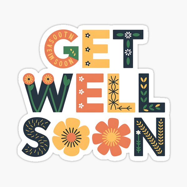 Item preview, Get Well Soon designed and sold by KNAA.
