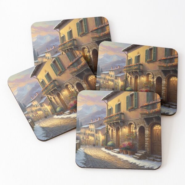 Item preview, Winter’s Quiet Grace Along Italian Avenues designed and sold by BlareBlare.