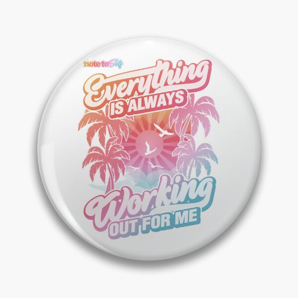 Item preview, Everything Is Always Working Out For Me Rainbow colors designed and sold by funfulness.