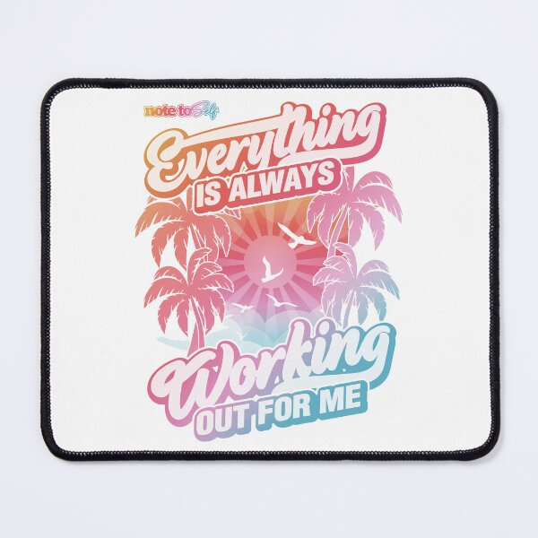 Item preview, Everything Is Always Working Out For Me Rainbow colors designed and sold by funfulness.