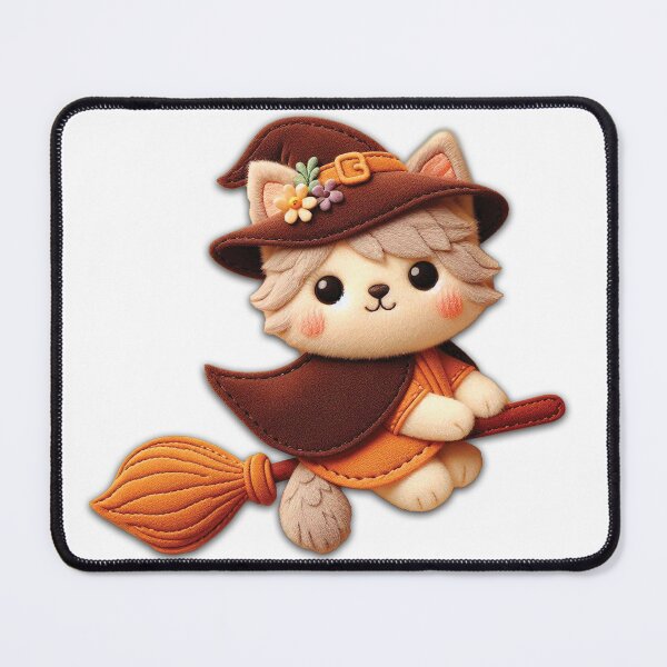 Item preview, Cute Browy Cat Witch designed and sold by Bspaces.
