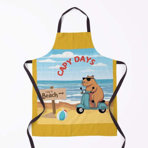 Item preview, Capy Days on the beach designed and sold by GrahamBaxter.