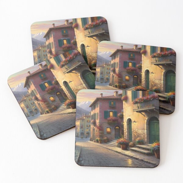 Item preview, Silent Streets of Italy in Winter’s Embrace designed and sold by BlareBlare.