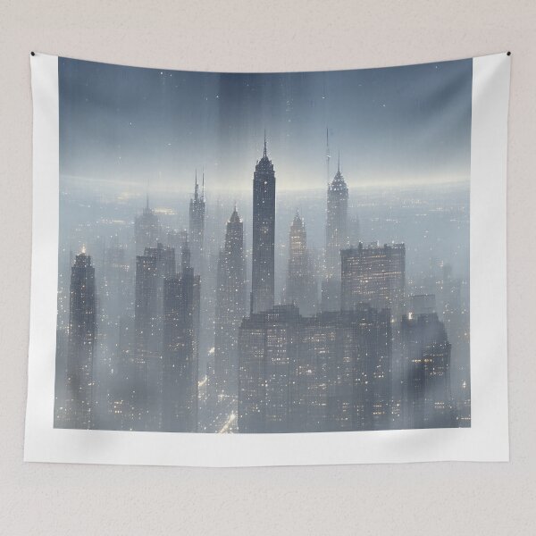 Item preview, Starlit Whispers of the City designed and sold by PanoramaPrints.