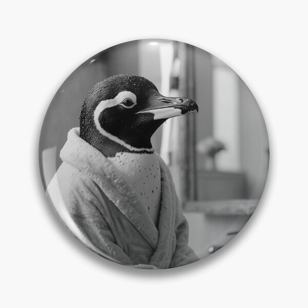 Item preview, Penguin in Spa-Like Calm Moment designed and sold by vk09.