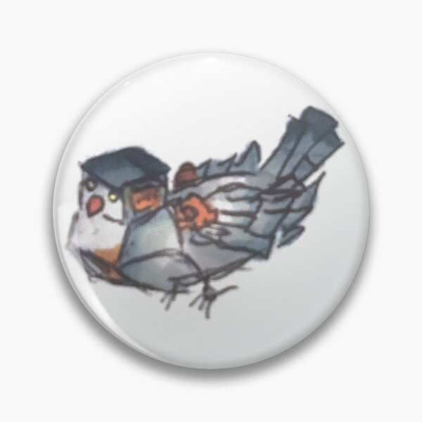 Item preview, robot pigeon designed and sold by PretyChepPigins.