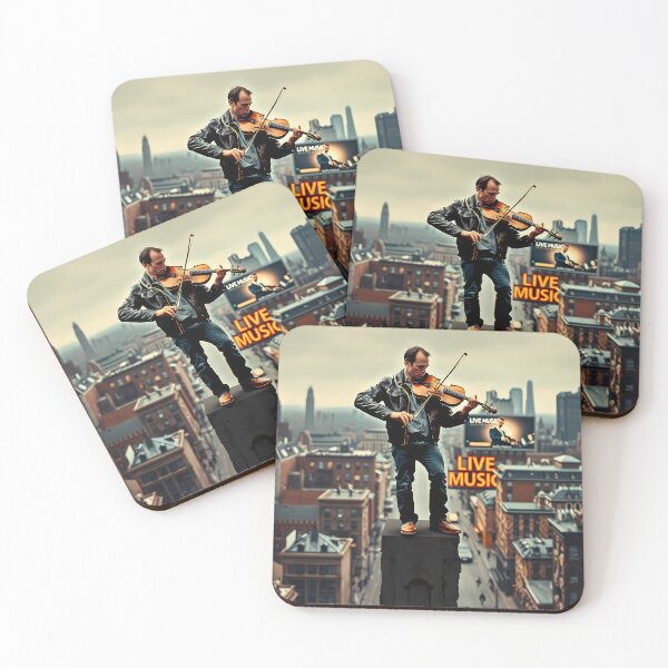 Item preview, City Violinist Rhapsody designed and sold by PanoramaPrints.