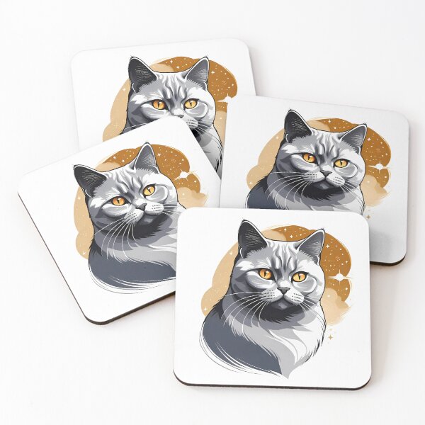 Item preview, Cute British shorthair cat Design  designed and sold by Domo-Design.