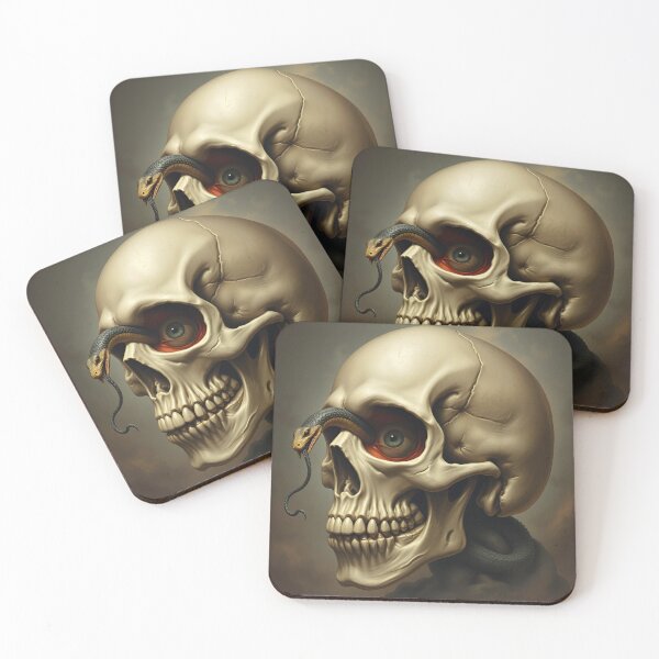 Item preview, Viper skull designed and sold by mark45xxx.