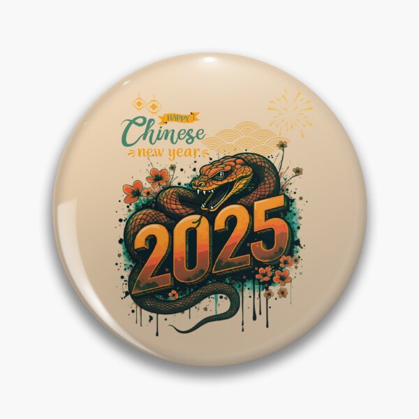 Artikelvorschau, Giftige blaue und orange Schlange mit Version 5-Jahr der Schlange 2025 - Chinesisches Tierkreisthema - schwarzer Hintergrund entworfen und verkauft von CosmicNook1.