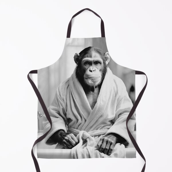 Item preview, Contemplative Chimp in Luxurious Robe designed and sold by vk09.