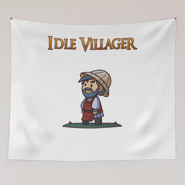 Item preview, Idle Villager designed and sold by Colorful-Garden.