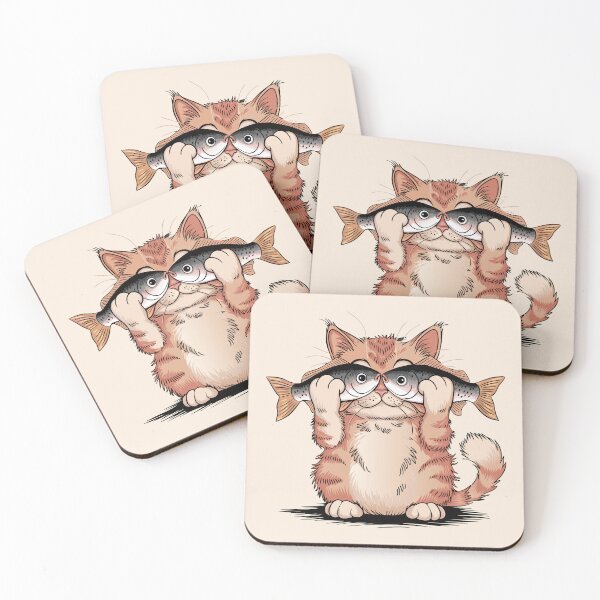 Item preview, Fishing for Attention designed and sold by Delemore Art.