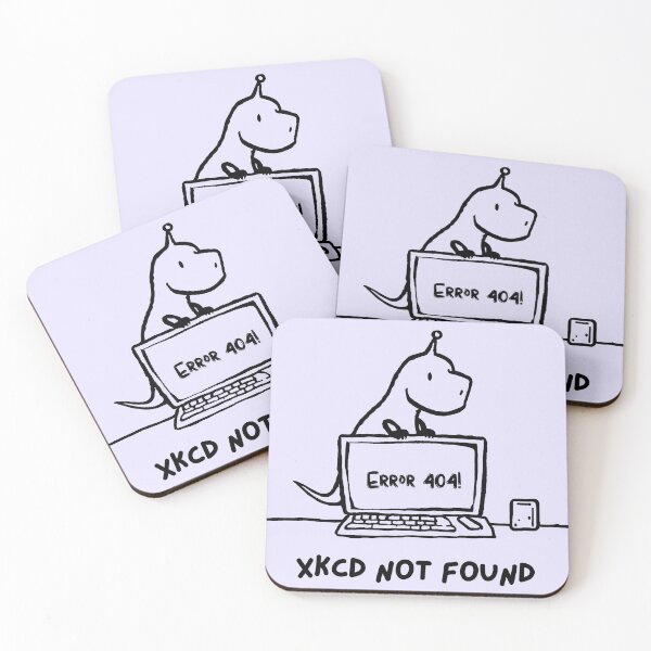 Item preview, xkcd not found designed and sold by Crush-Vogue.