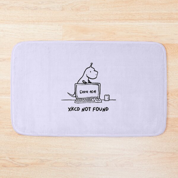 Item preview, xkcd not found designed and sold by Crush-Vogue.