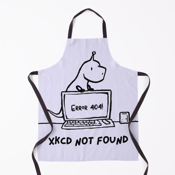 Item preview, xkcd not found designed and sold by Crush-Vogue.