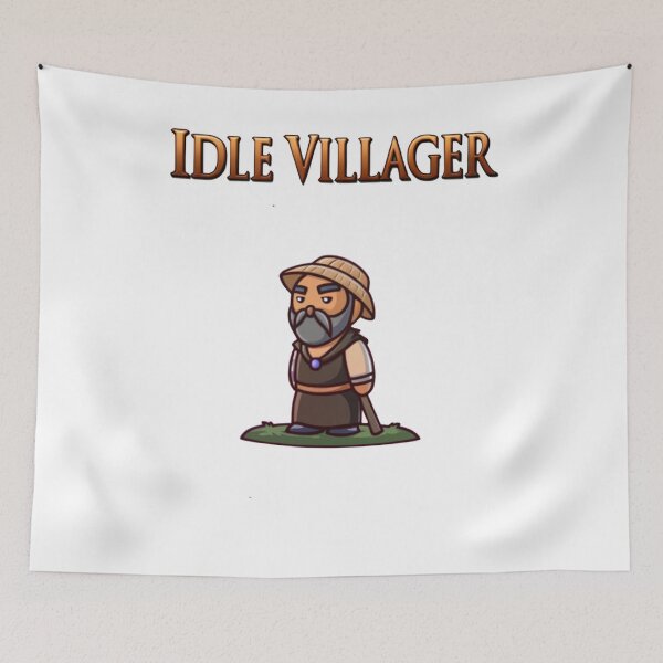 Item preview, Idle Villager designed and sold by Colorful-Garden.