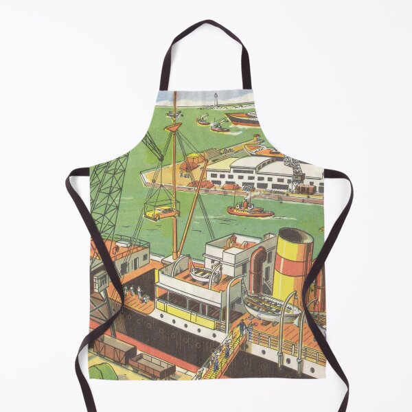 Item preview, port with container ships designed and sold by Mauswohn.