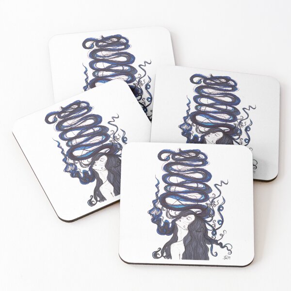Item preview, Thought Shadows by Yvonne van Dalen designed and sold by TheDarkFeminine.