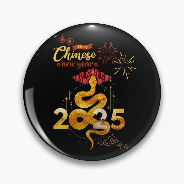 Artikelvorschau, Goldene Schlange mit ver13-Jahr der Schlange 2025-Chinesisches Tierkreisthema-schwarzer Hintergrund entworfen und verkauft von CosmicNook1.