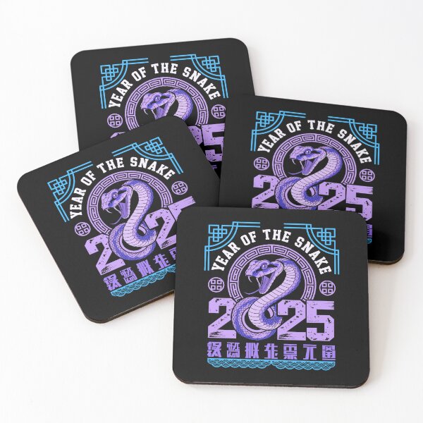 Item preview, Voilet Snake with  ver14-Year of the Snake 2025- Chinese Zodiac Theme- black Background designed and sold by CosmicNook1.