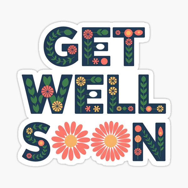 Item preview, Get Well Soon designed and sold by KNAA.