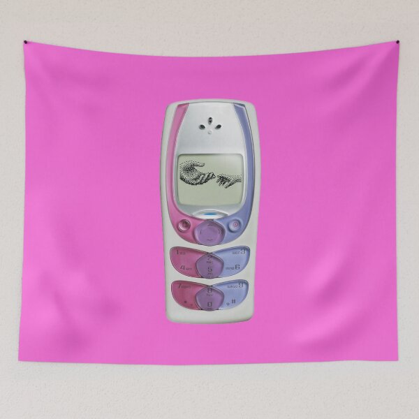 Item preview, Y2K Brick Pink and Purple Buttons - Retro 2000s Aesthetic designed and sold by MetaMishMash.