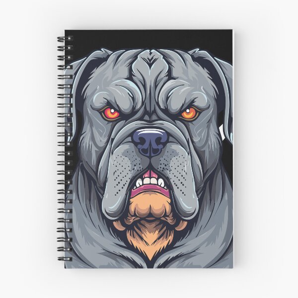 Item preview, Aggressive Pitbull Illustration designed and sold by biggieDEALshop.