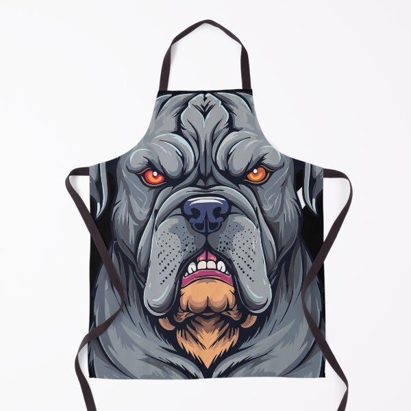 Item preview, Aggressive Pitbull Illustration designed and sold by biggieDEALshop.