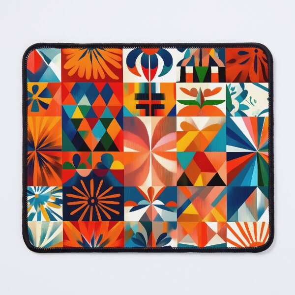 Item preview, Vibrant Geometric Shapes Pattern designed and sold by Soul-Sparks.