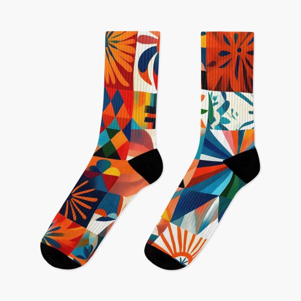 Item preview, Vibrant Geometric Shapes Pattern designed and sold by Soul-Sparks.
