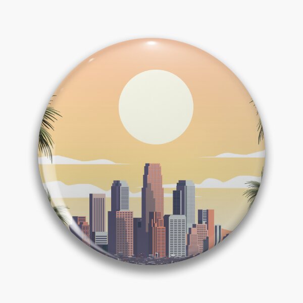 Item preview, Los angeles california travel poster designed and sold by Arctic frame studio.