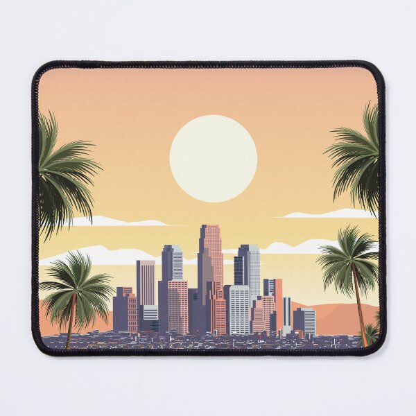 Item preview, Los angeles california travel poster designed and sold by Arctic frame studio.